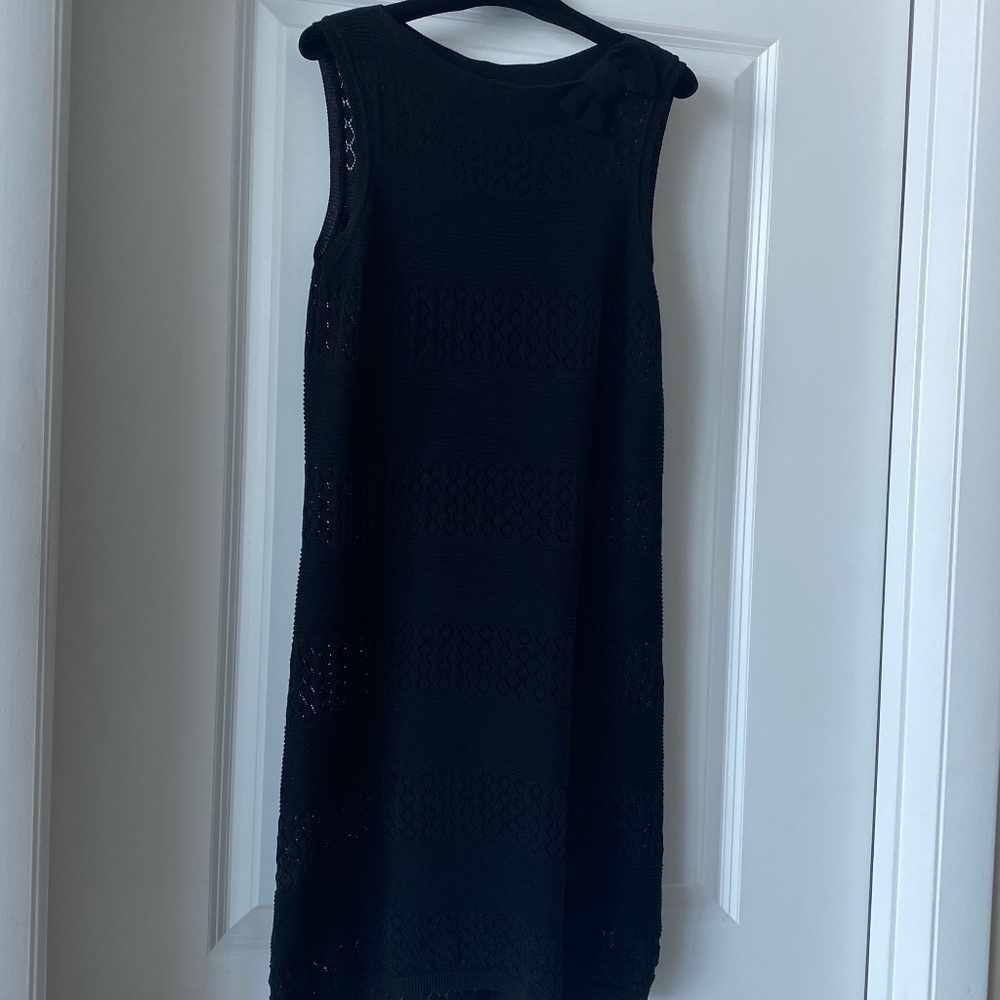 RED VALENTINO Regina Knit Knee-Length Sheath Dress